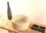 Oi Sink - Fluted Round Concrete Vessel Sink