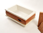 RADICI — Limited Edition Cherry Wood & Concrete Vessel Sink