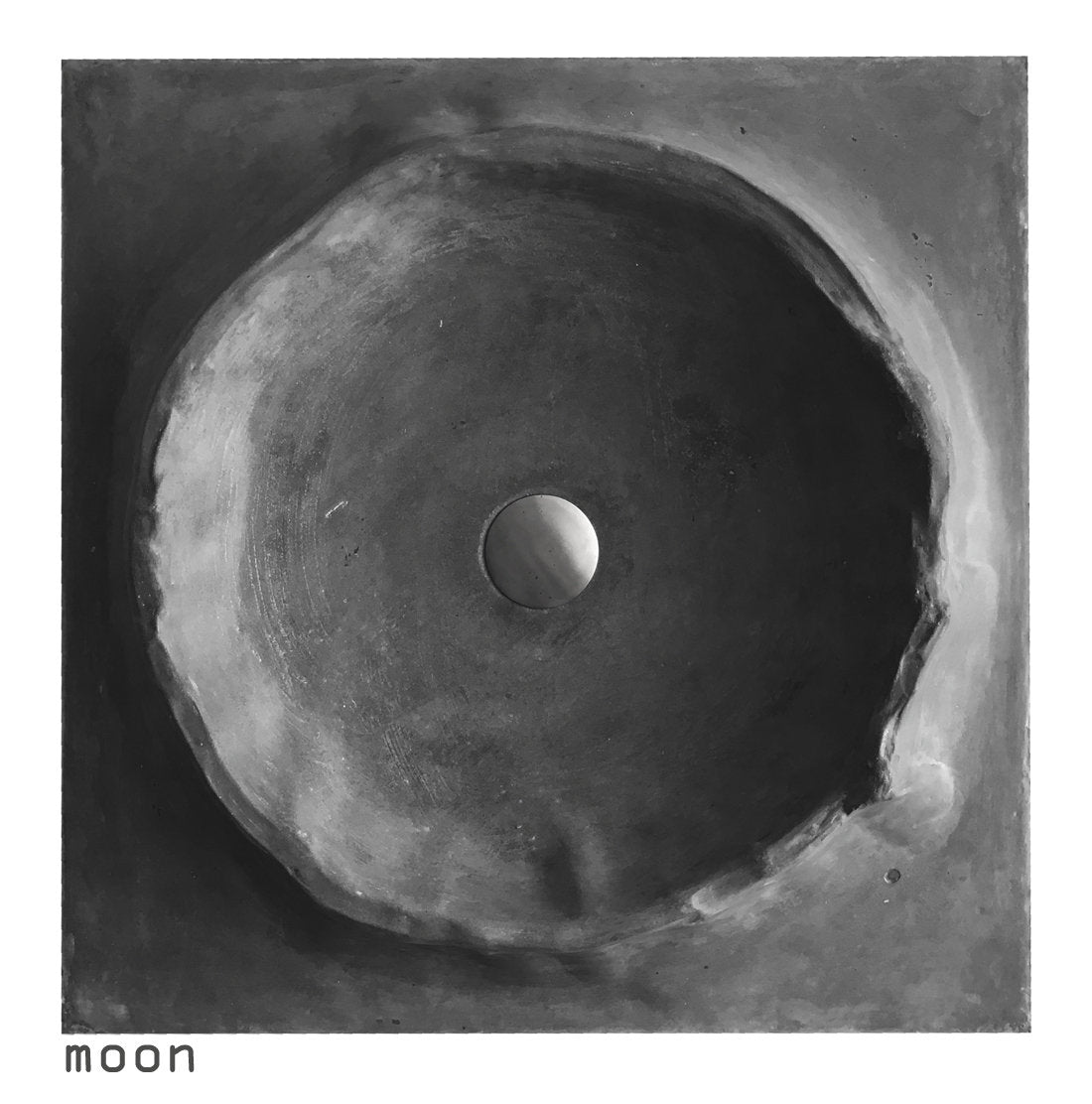 MOON - Artistic Square Concrete Sink / Bathroom Vessel / Bathroom Sink - robertotiranti.shop