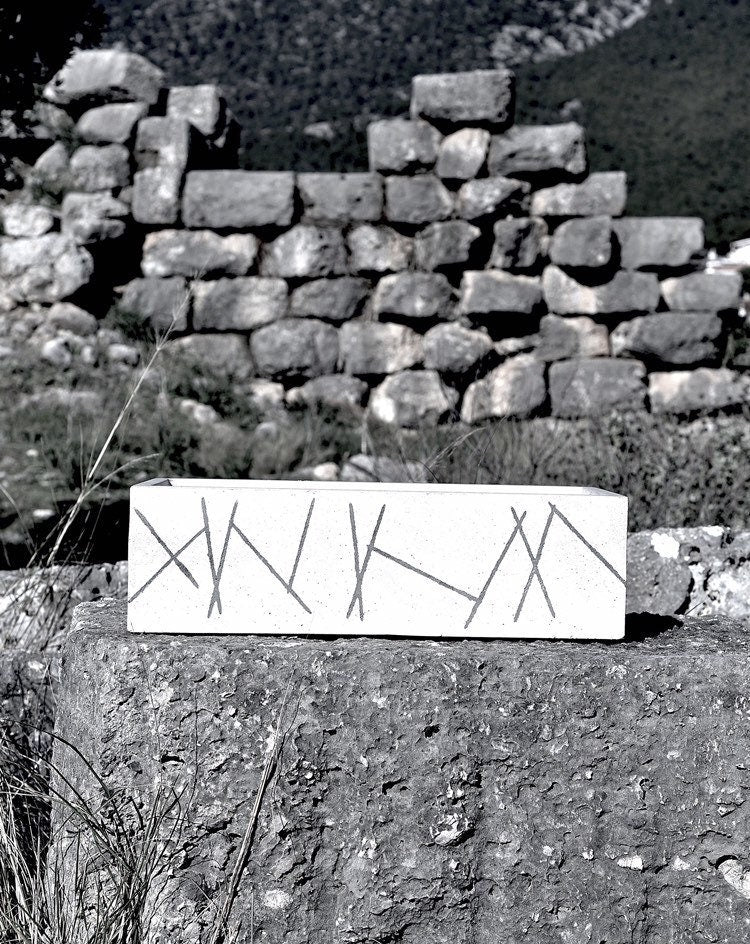 Concrete Sink Vessel / Geometrical Bathroom Washbasin - robertotiranti.shop