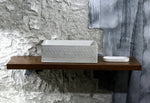 Morphi Concrete Bathroom Sink / Sculpted vessel - robertotiranti.shop