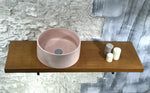 Oi Washbasin : Whispering Blush , The Pale Pink Washbasin of Serenity - robertotiranti.shop