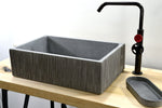 Textured Exterior Rectangular Washbasin , Bathroom Sink Vanity - robertotiranti.shop