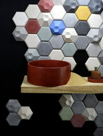 Red Bathroom Sink Vessel / Concrete sink - robertotiranti.shop