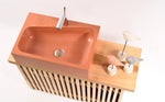 EPITOMI - NEW Modern Rectangular Counter Top Bathroom Sink - robertotiranti.shop