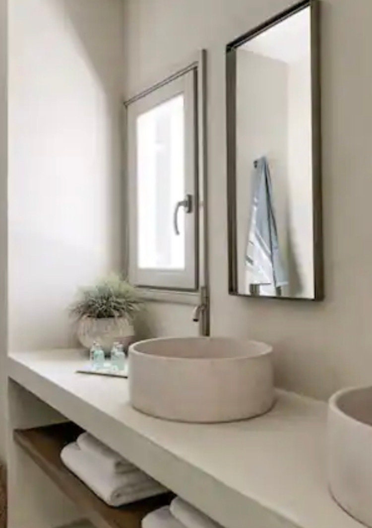 OI Washbasin  - Round  Concrete Vessel Sink - robertotiranti.shop