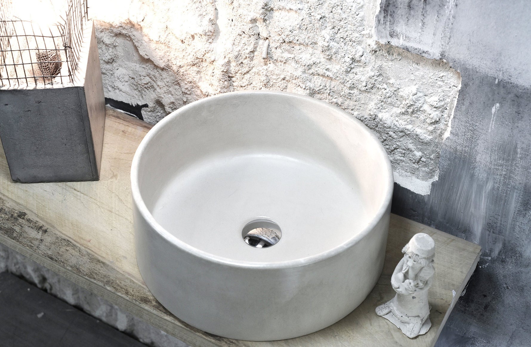 Low Price Off White Round Sink - robertotiranti.shop