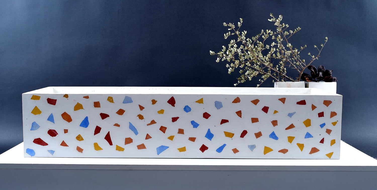 BESPOKE : Bold Mosaic Masterpiece: Custom-Made Sink with Timeless Artistic Flair - robertotiranti.shop
