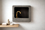 The Tiranti Sink – Handmade Concrete Bathroom Sink | Minimal Wall-Mounted Design | Architectural Modern Basin - robertotiranti.shop