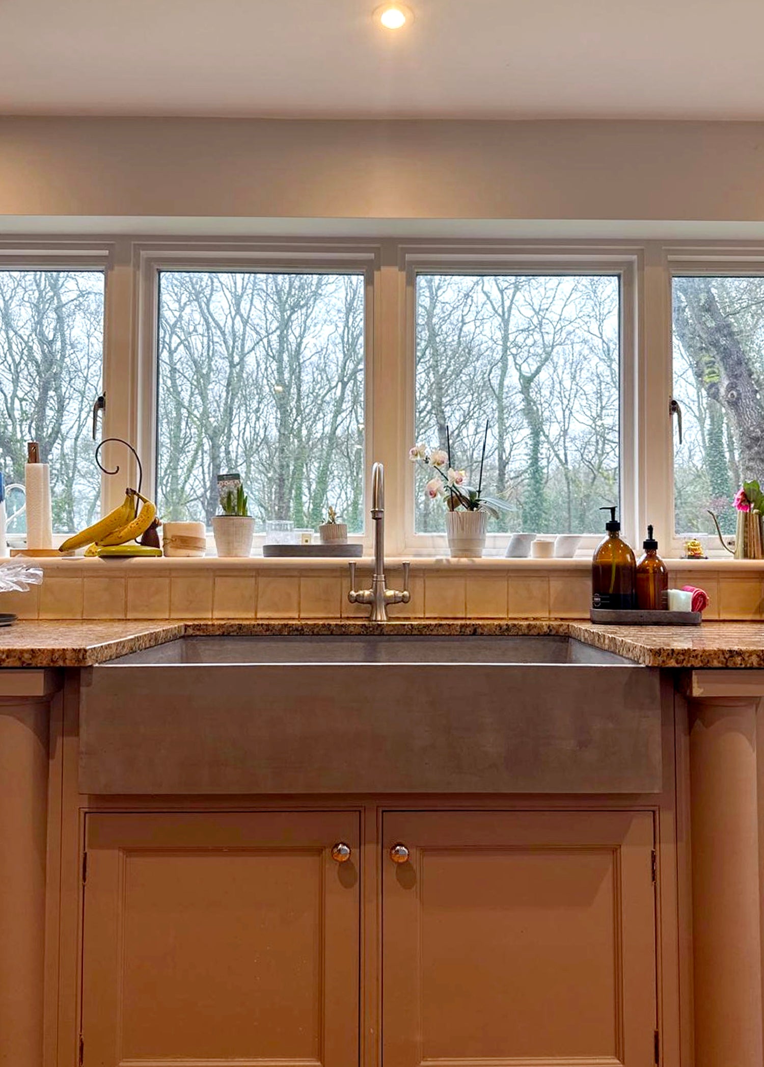 Grey Big Minimal Kitchen Sink – 90 x 55 x 20 cm - robertotiranti.shop