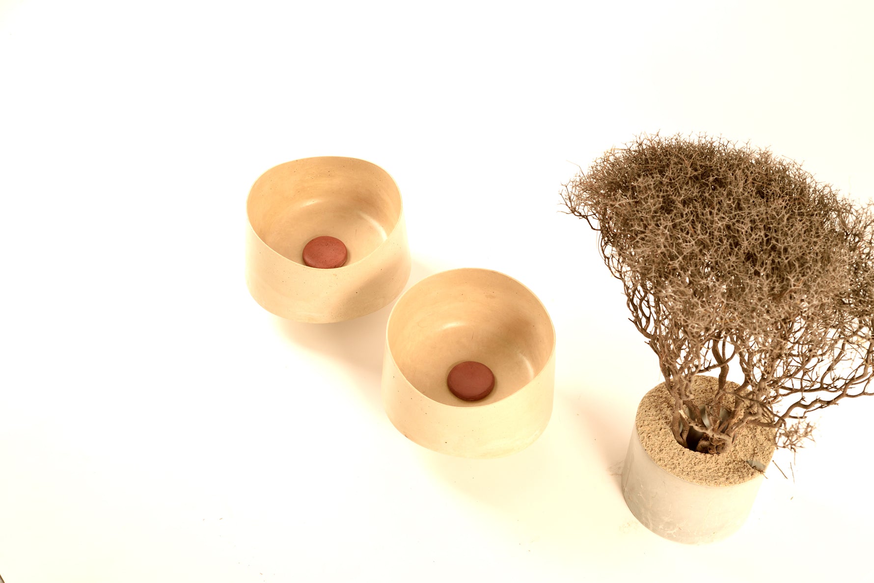 Libby Extra Small Sink: The Waveform Stone Washbasin - Bespoke Collection - robertotiranti.shop