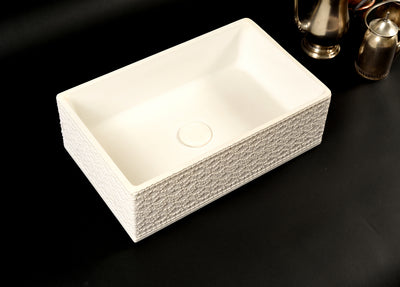 The White Classic Washbasin with Thin Edges - robertotiranti.shop