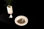 Tholos – Drop-In Concrete Sink with Integrated Spout | Sculptural Round Bathroom Basin | Handmade in Greece - robertotiranti.shop