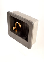 The Tiranti Sink – Handmade Concrete Bathroom Sink | Minimal Wall-Mounted Design | Architectural Modern Basin - robertotiranti.shop