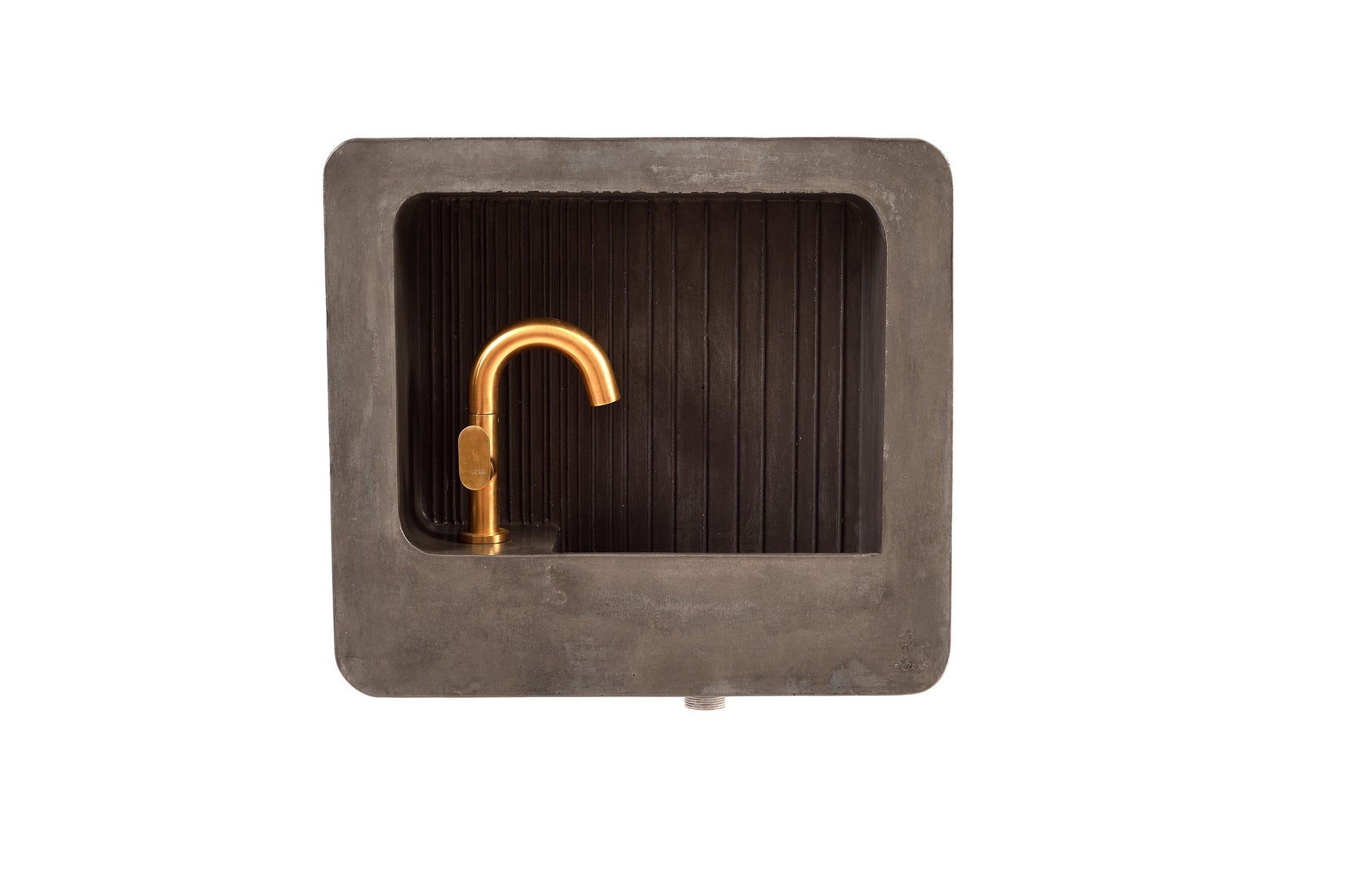 The Tiranti Sink – Handmade Concrete Bathroom Sink | Minimal Wall-Mounted Design | Architectural Modern Basin - robertotiranti.shop