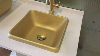 Kalo - Gold Bathroom Sink